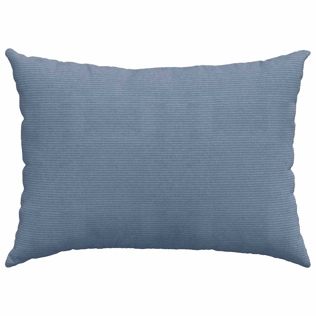 Kanapé párnák 2 pcs Kék 70 x 50 cm Bársonyos szövet