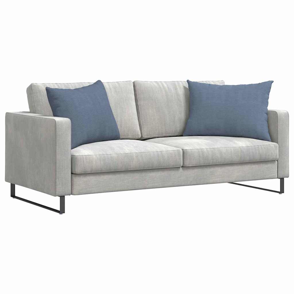 Kanapé párnák 2 pcs Kék 70 x 50 cm Bársonyos szövet
