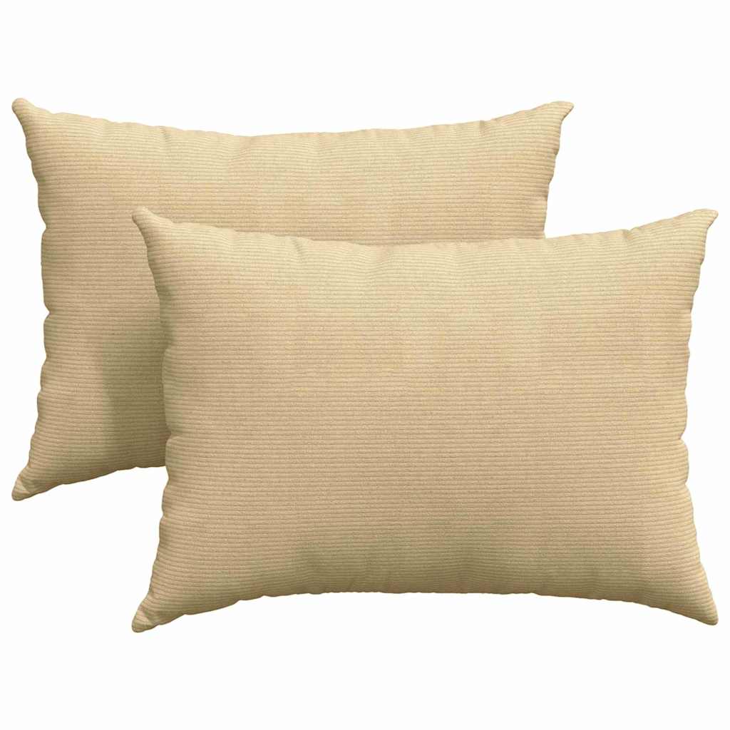 Kanapé párnák 2 pcs Szürke zöld 70 x 50 cm Bársonyos szövet