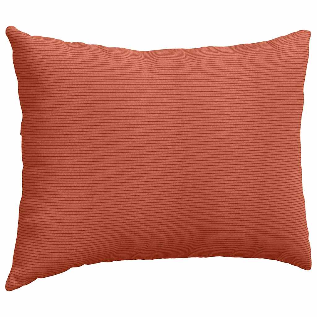 Kanapé párnák 2 pcs Piros Narancs 70 x 50 cm Bársonyos szövet