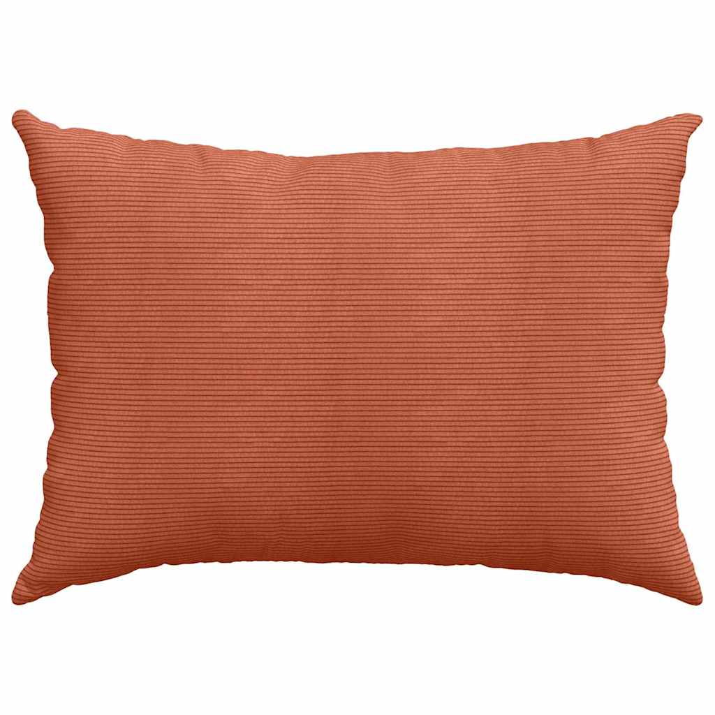 Kanapé párnák 2 pcs Piros Narancs 70 x 50 cm Bársonyos szövet