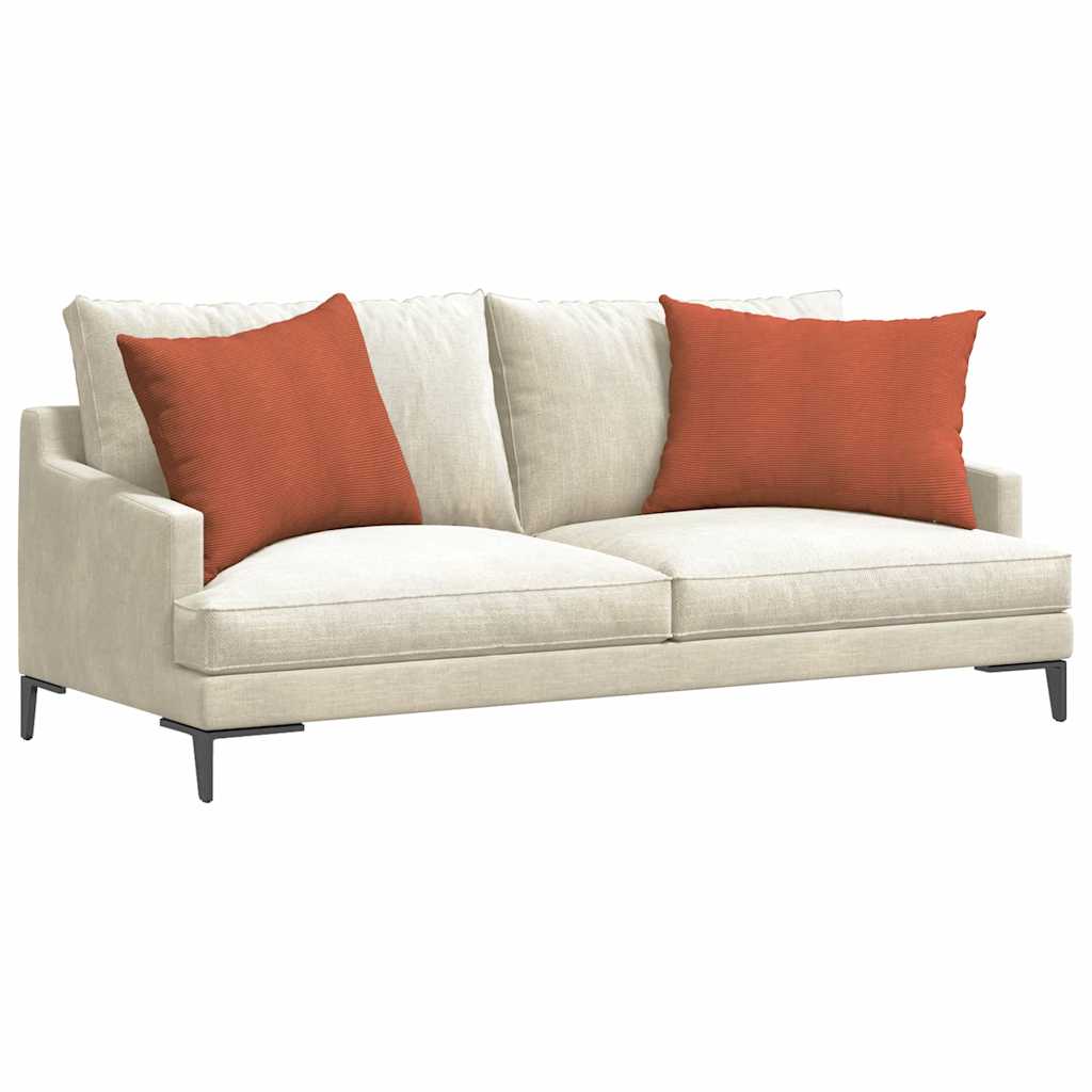 Kanapé párnák 2 pcs Piros Narancs 70 x 50 cm Bársonyos szövet