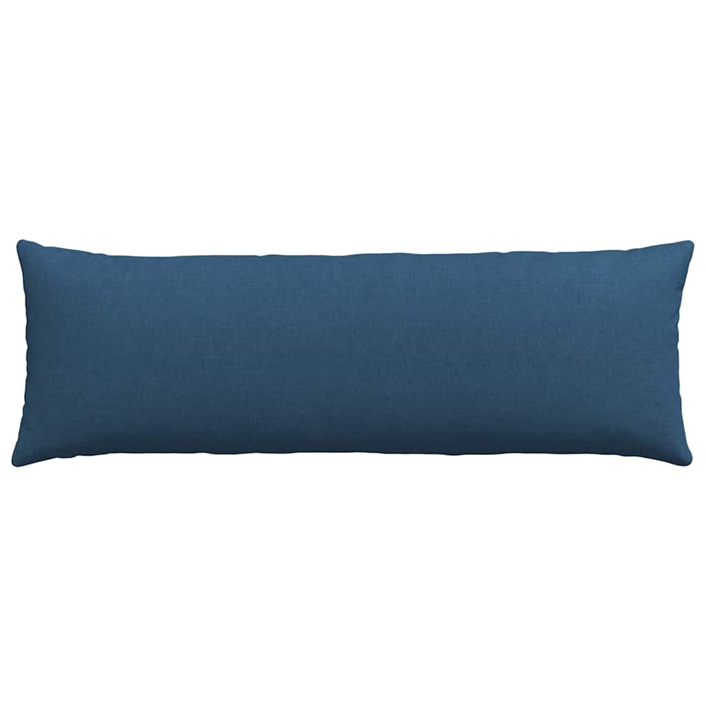 Kanapé párnák 2 pcs Kék 120 x 40 cm szövet