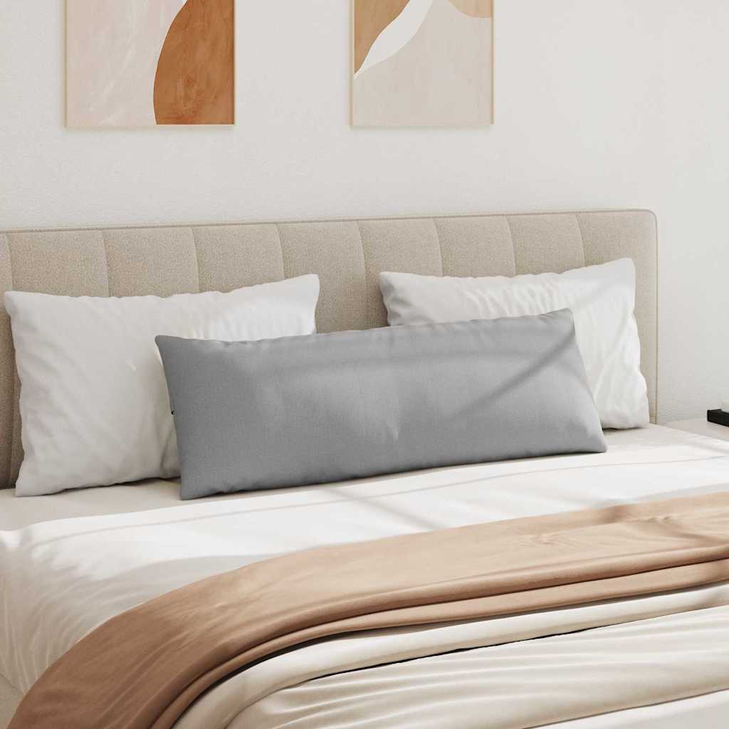 Kanapé párnák 2 pcs Felhőszürke 120 x 40 cm szövet