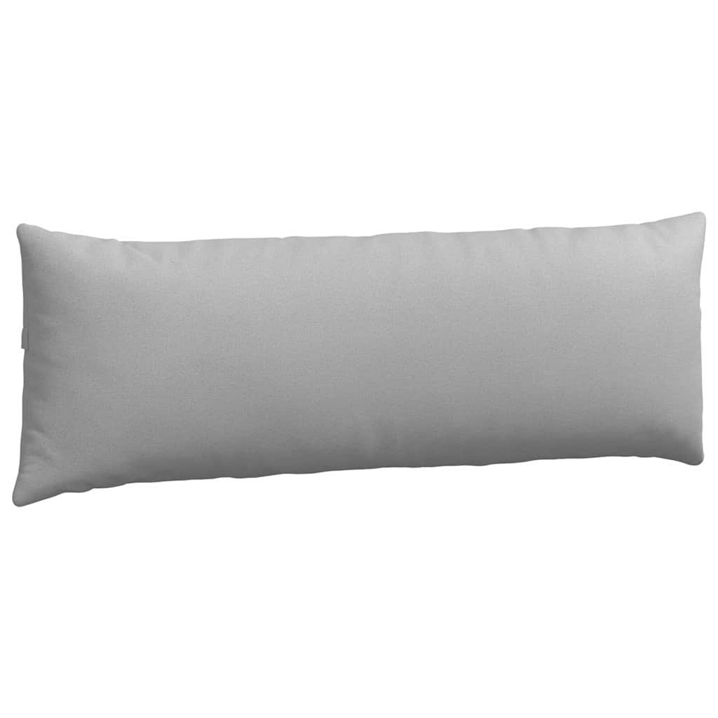 Kanapé párnák 2 pcs Felhőszürke 120 x 40 cm szövet