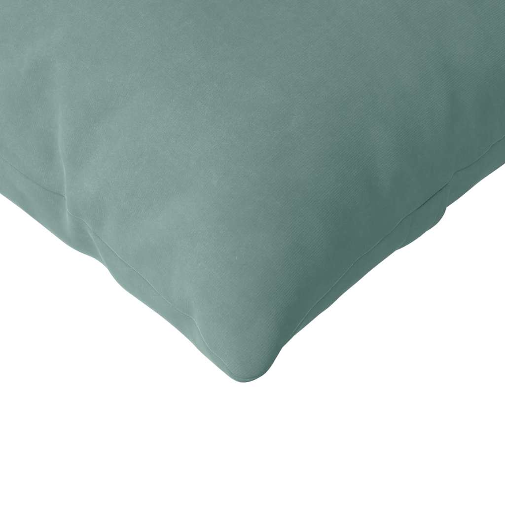 Kanapé párnák 2 pcs Tengeri Zöld 120 x 40 cm Bársonyos szövet