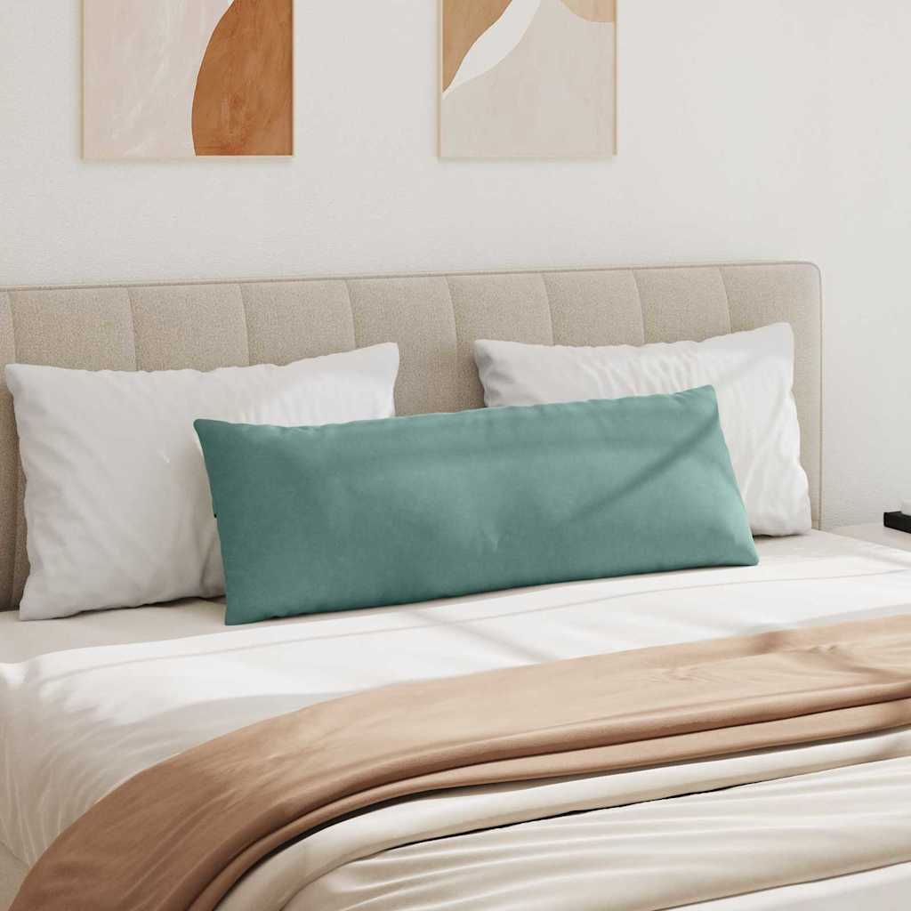 Kanapé párnák 2 pcs Tengeri Zöld 120 x 40 cm Bársonyos szövet