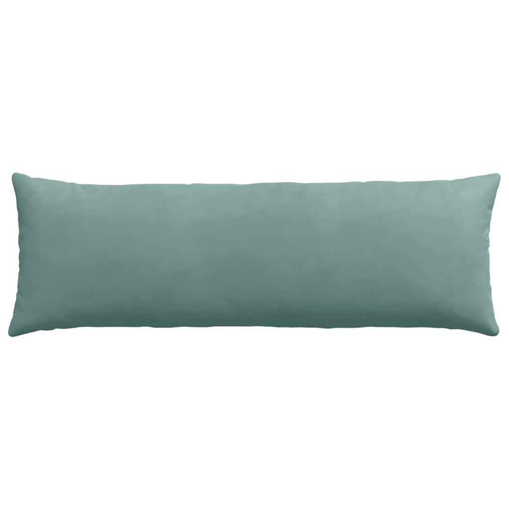Kanapé párnák 2 pcs Tengeri Zöld 120 x 40 cm Bársonyos szövet