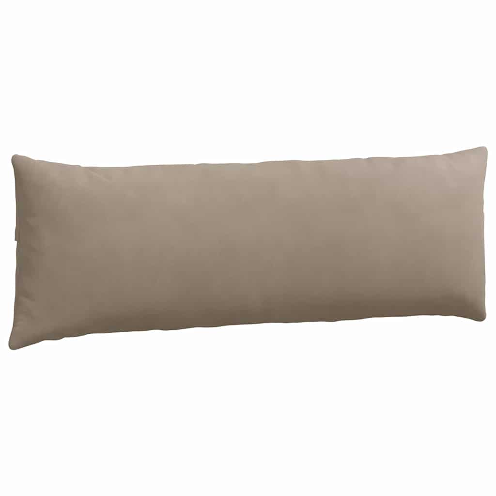 Kanapé párnák 2 pcs Tópszínű 120 x 40 cm szövet