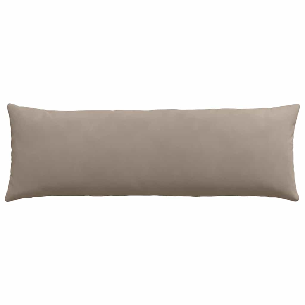 Kanapé párnák 2 pcs Tópszínű 120 x 40 cm szövet