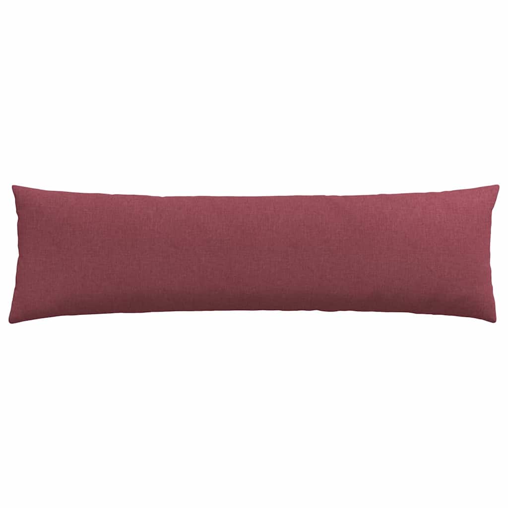 Kanapé párnák 2 pcs Bordó 145 x 40 cm szövet