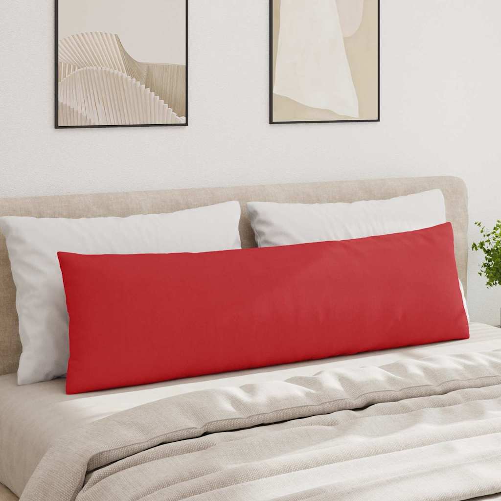 Kanapé párnák 2 pcs Piros 145 x 40 cm szövet