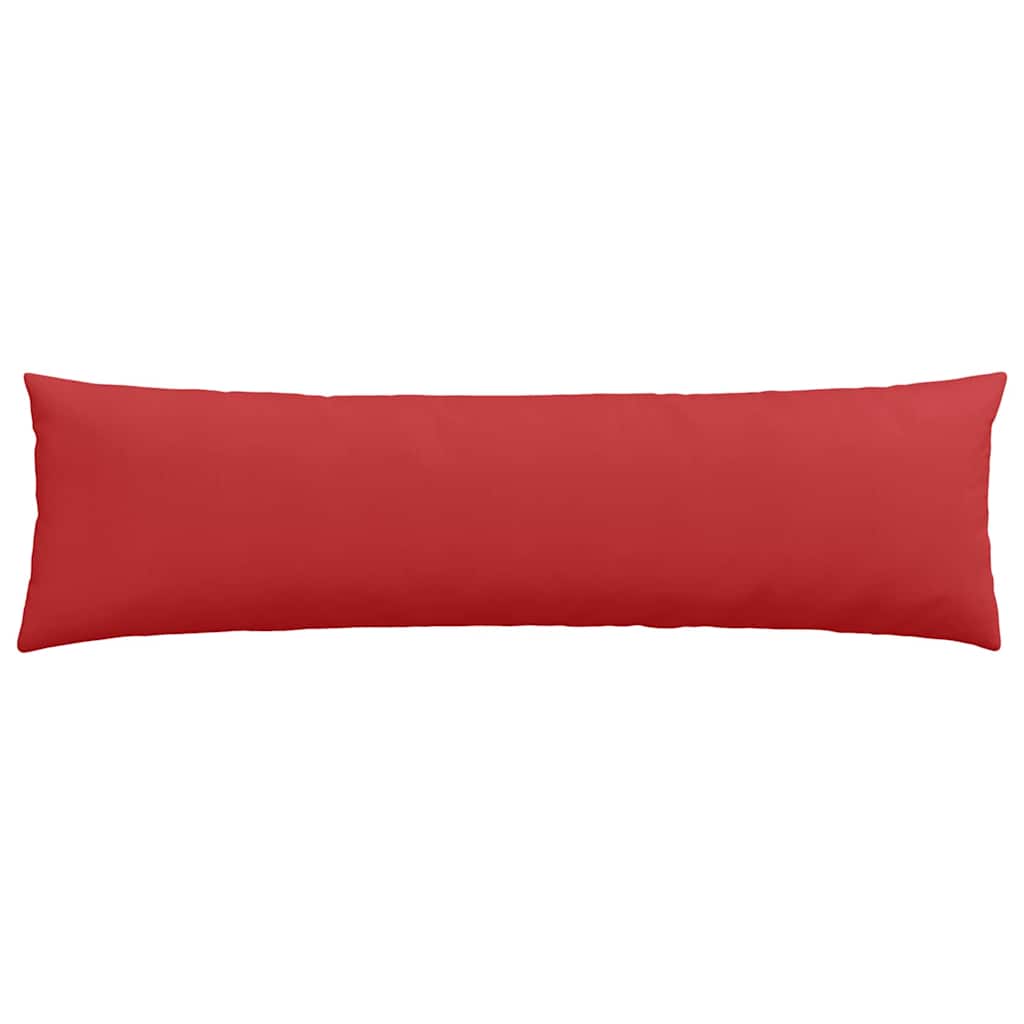 Kanapé párnák 2 pcs Piros 145 x 40 cm szövet