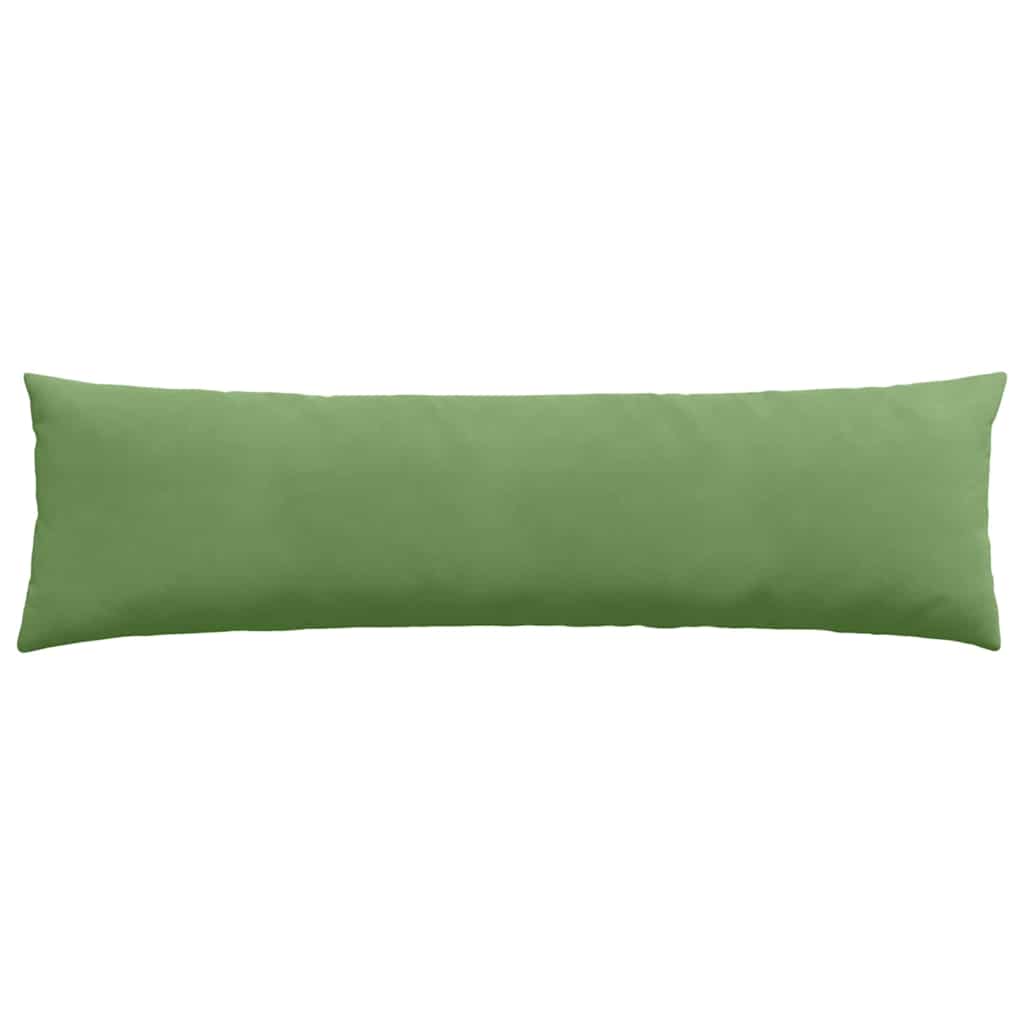 Kanapé párnák 2 pcs Világos zöld 145 x 40 cm Bársonyos szövet