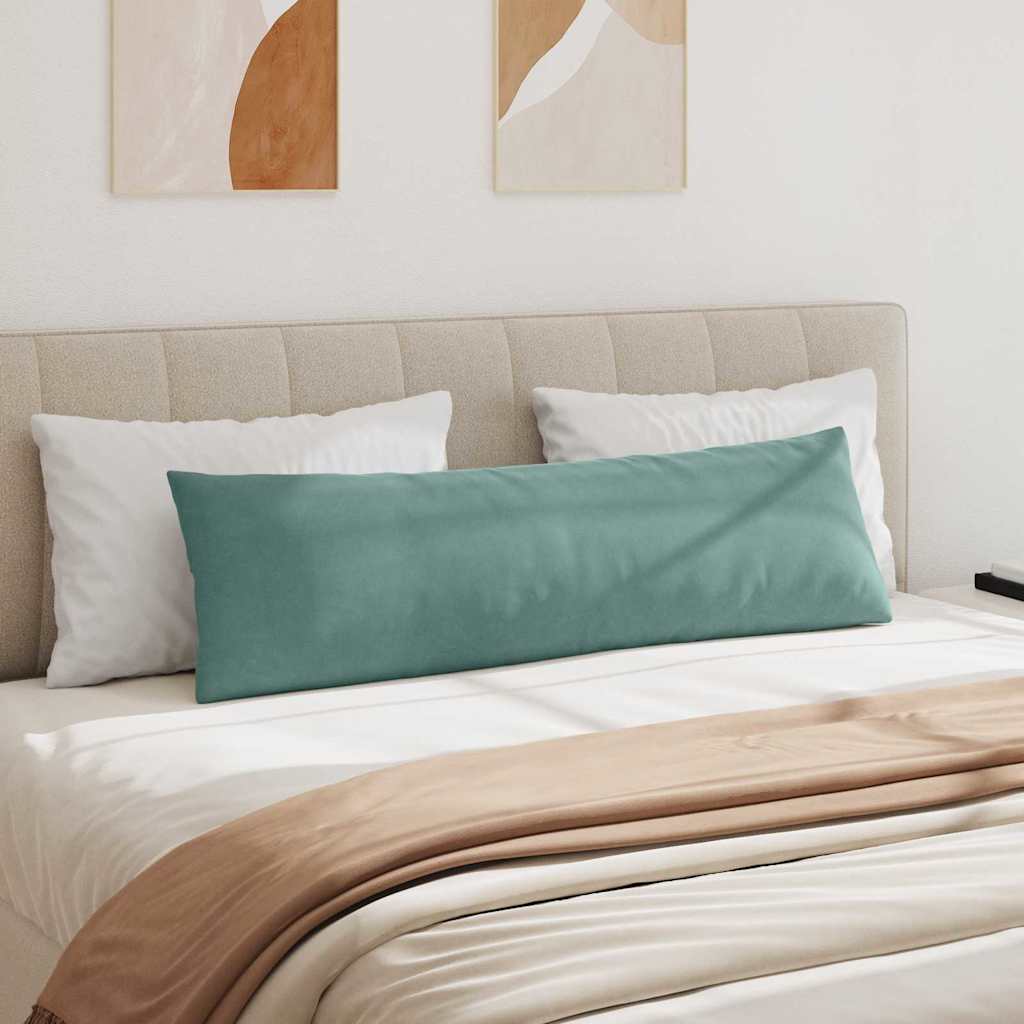 Kanapé párnák 2 pcs Tengeri Zöld 145 x 40 cm Bársonyos szövet