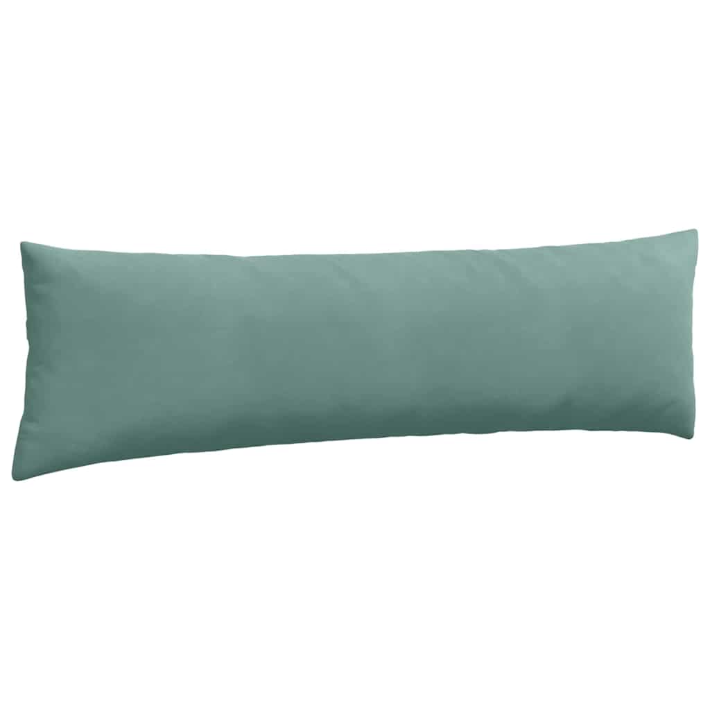 Kanapé párnák 2 pcs Tengeri Zöld 145 x 40 cm Bársonyos szövet