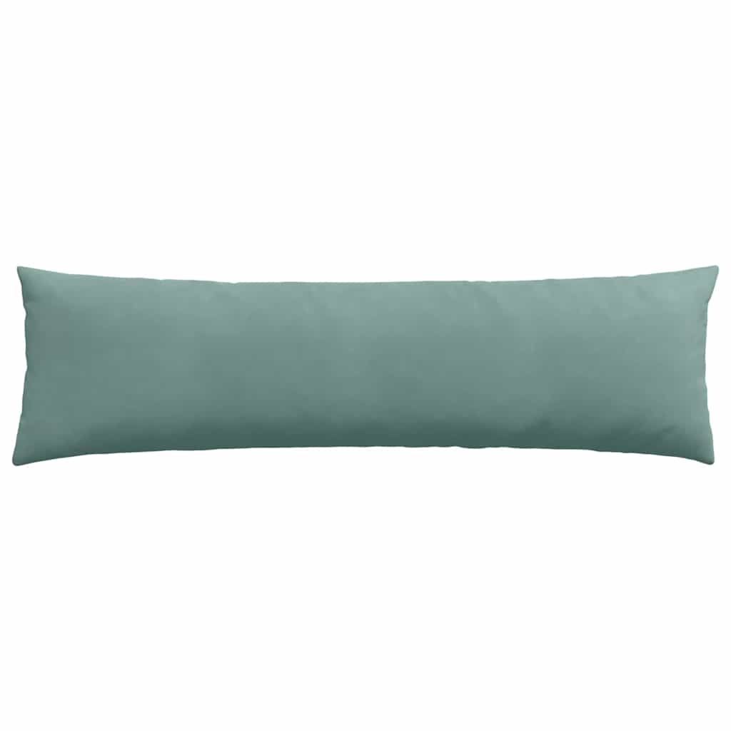 Kanapé párnák 2 pcs Tengeri Zöld 145 x 40 cm Bársonyos szövet