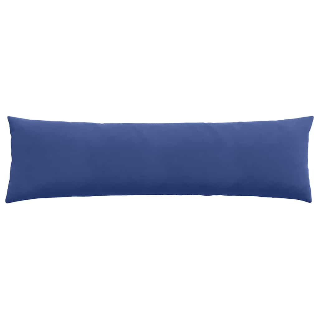 Kanapé párnák 2 pcs Rendőrségi kék 145 x 40 cm Bársonyos szövet