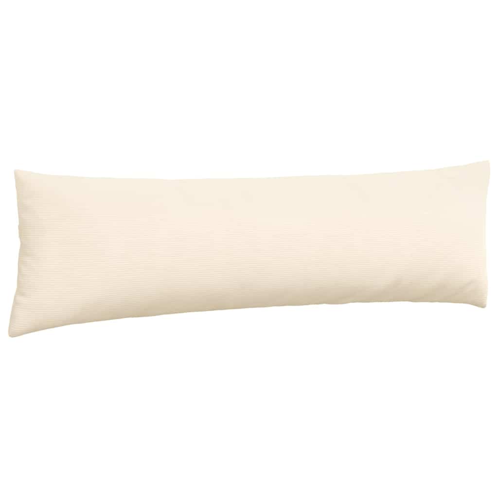 Kanapé párnák 2 pcs Krém 145 x 40 cm Bársonyos szövet