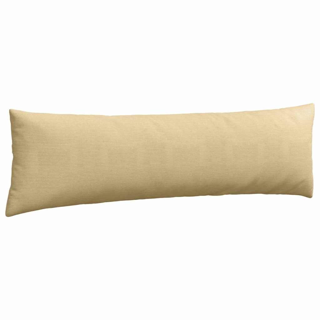 Kanapé párnák 2 pcs Szürke zöld 145 x 40 cm Bársonyos szövet