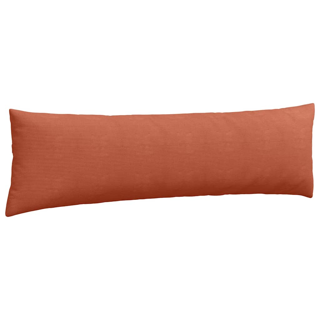 Kanapé párnák 2 pcs Piros Narancs 145 x 40 cm Bársonyos szövet
