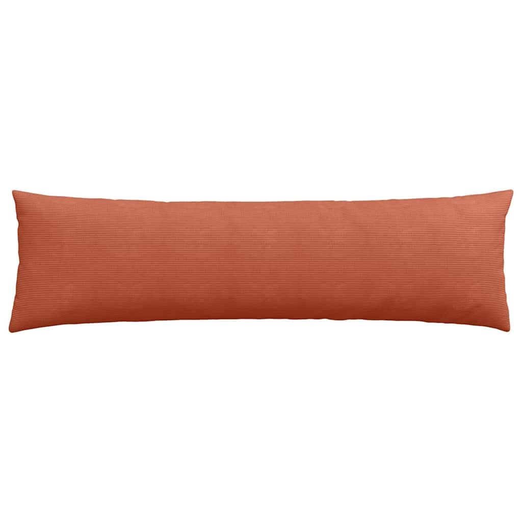 Kanapé párnák 2 pcs Piros Narancs 145 x 40 cm Bársonyos szövet