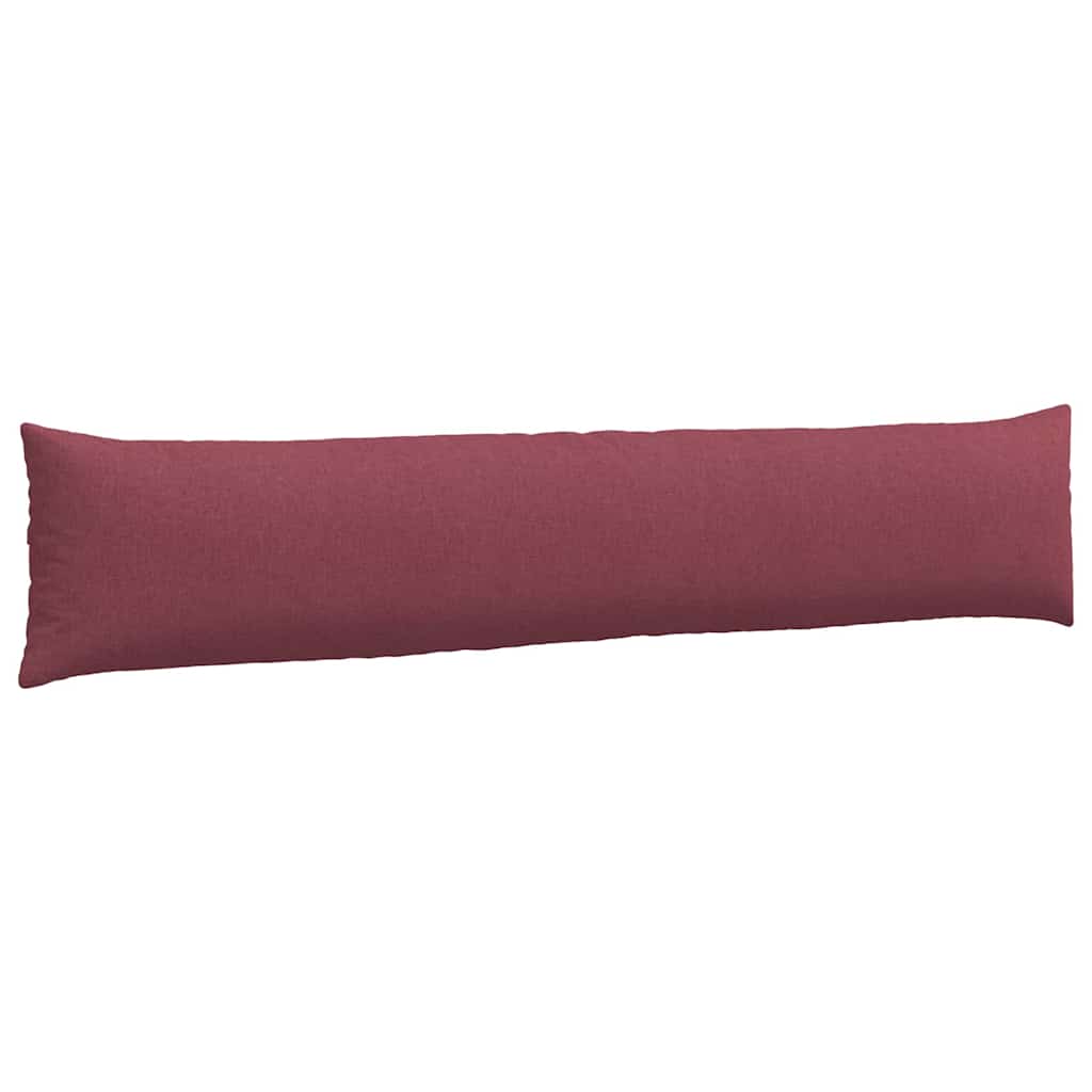 Kanapé párnák 2 pcs Bordó 200 x 40 cm szövet