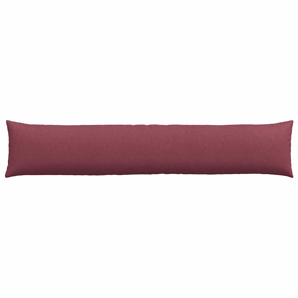 Kanapé párnák 2 pcs Bordó 200 x 40 cm szövet