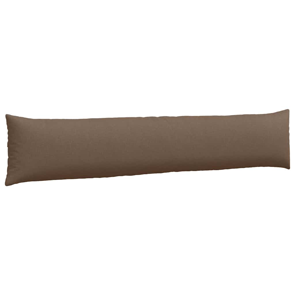Kanapé párnák 2 pcs Barna 200 x 40 cm szövet