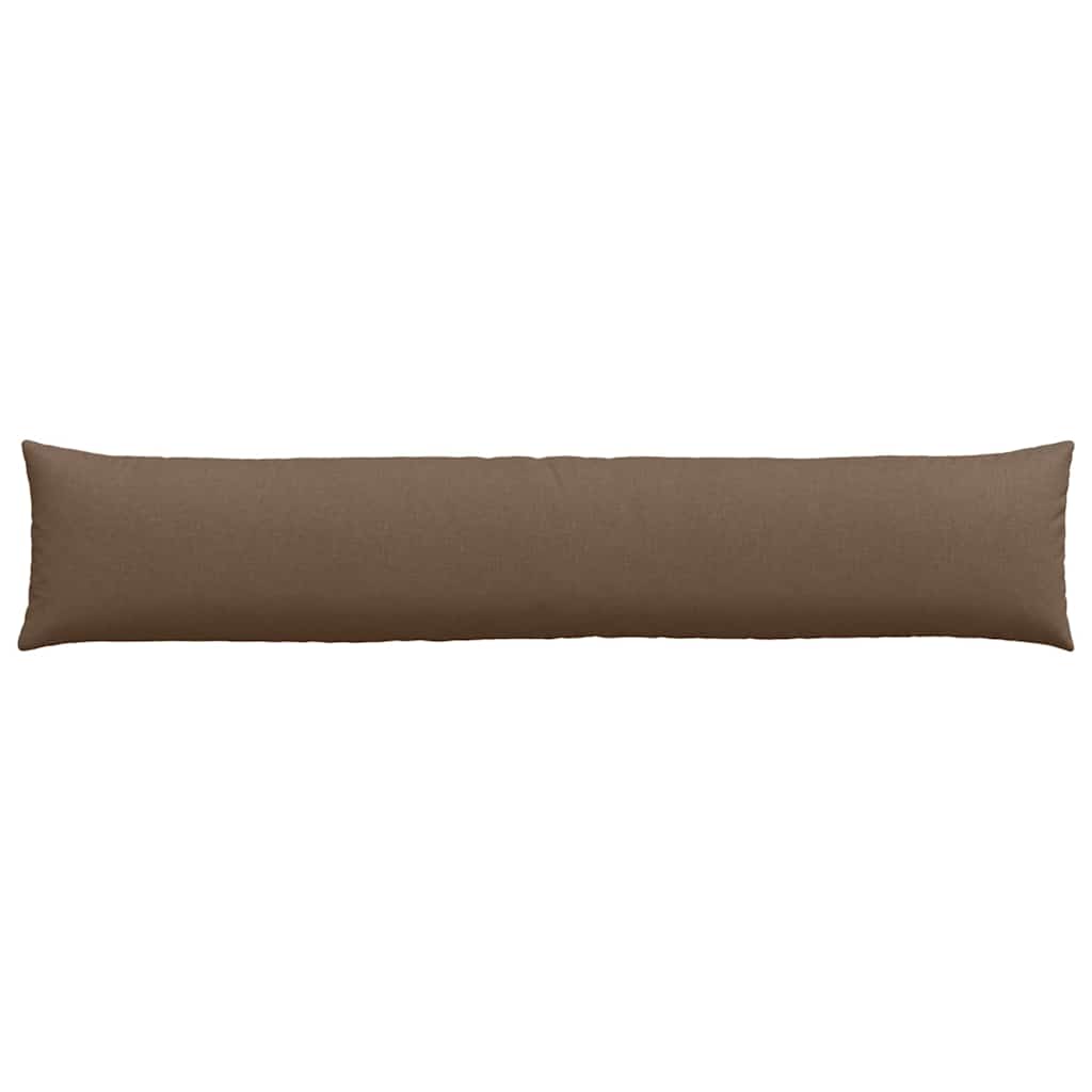 Kanapé párnák 2 pcs Barna 200 x 40 cm szövet
