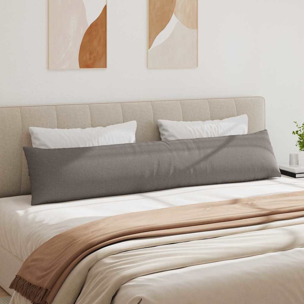Kanapé párnák 2 pcs Tópszínű 200 x 40 cm szövet