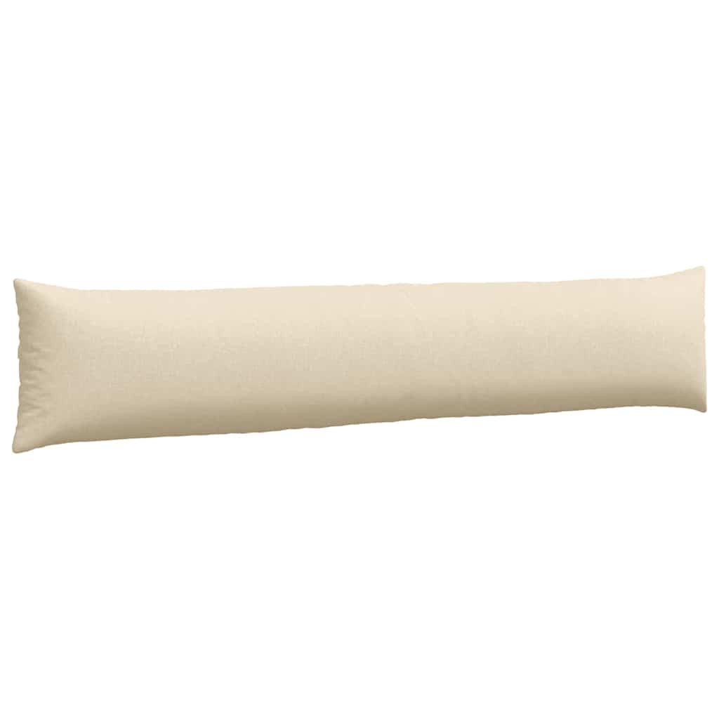 Kanapé párnák 2 pcs Krém 200 x 40 cm szövet