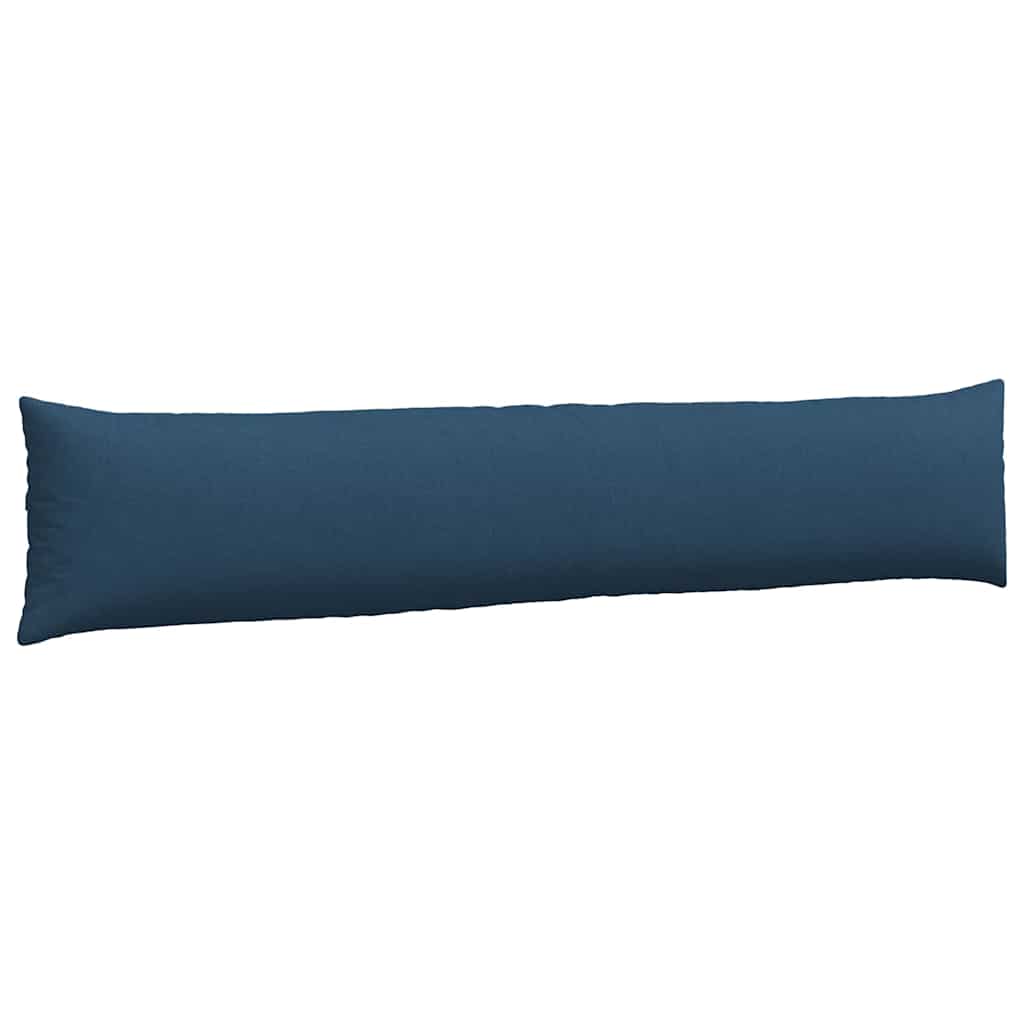 Kanapé párnák 2 pcs Kék 200 x 40 cm szövet