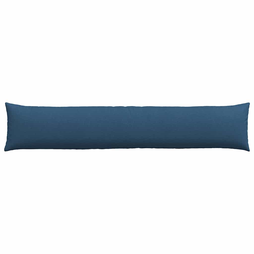 Kanapé párnák 2 pcs Kék 200 x 40 cm szövet