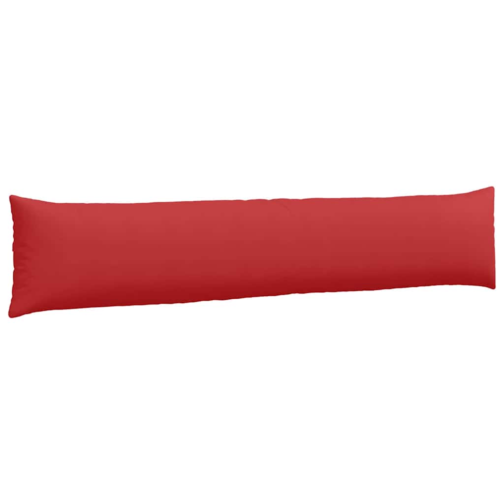 Kanapé párnák 2 pcs Piros 200 x 40 cm szövet