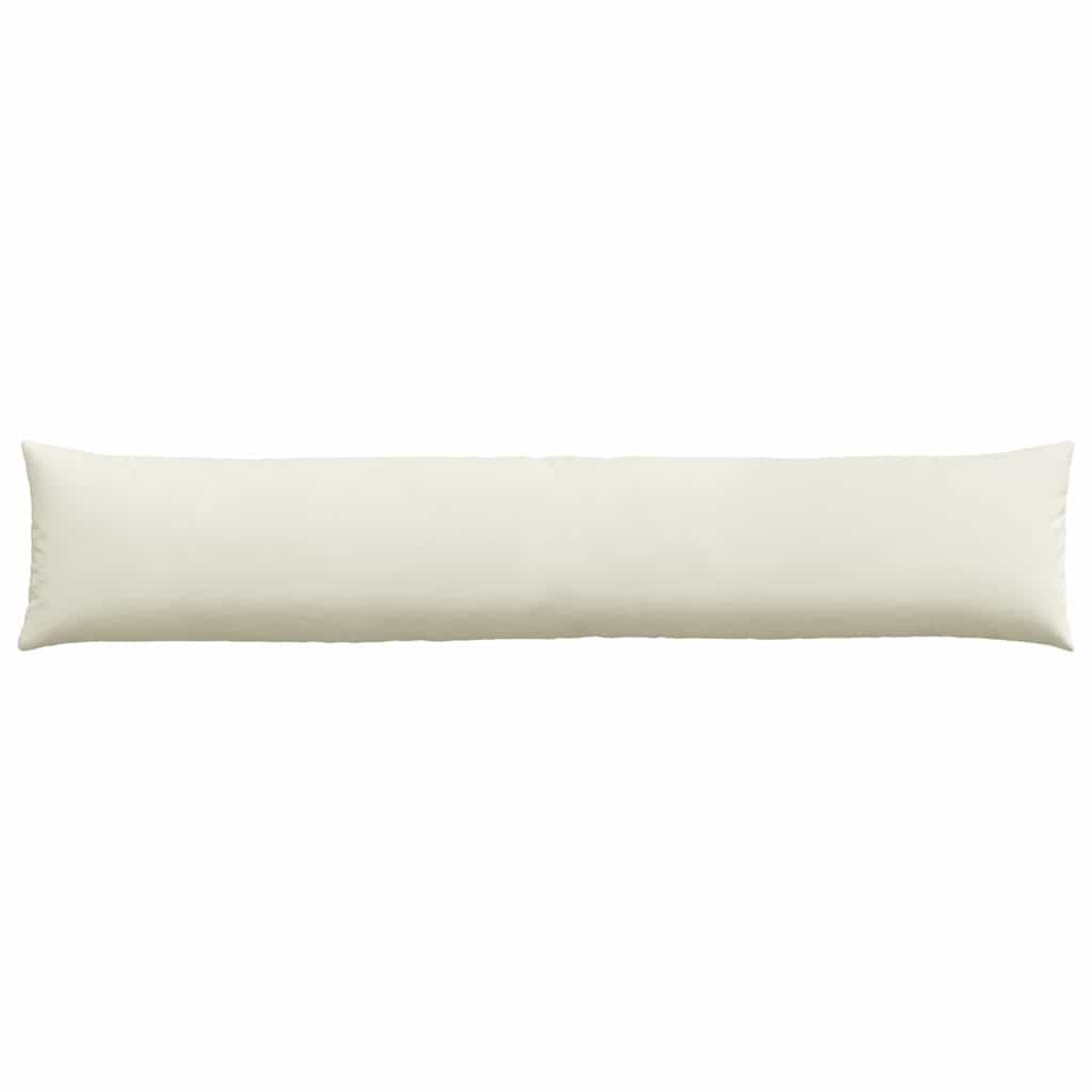 Kanapé párnák 2 pcs Krém 200 x 40 cm Bársonyos szövet