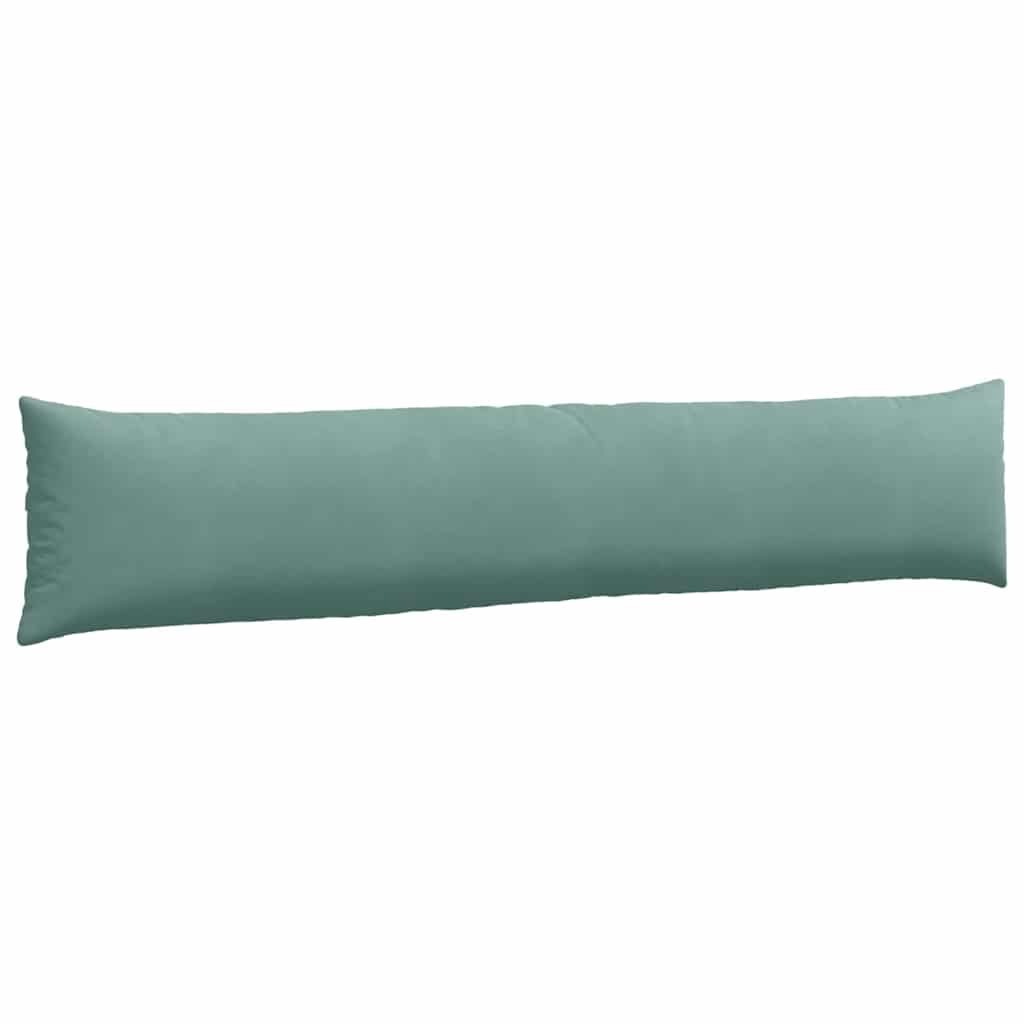 Kanapé párnák 2 pcs Tengeri Zöld 200 x 40 cm Bársonyos szövet