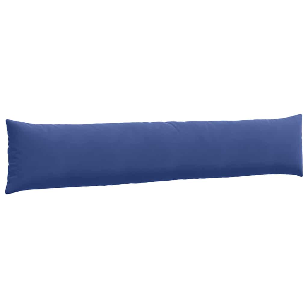 Kanapé párnák 2 pcs Rendőrségi kék 200 x 40 cm Bársonyos szövet