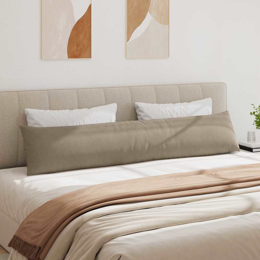 Kanapé párnák 2 pcs Tópszínű 200 x 40 cm szövet