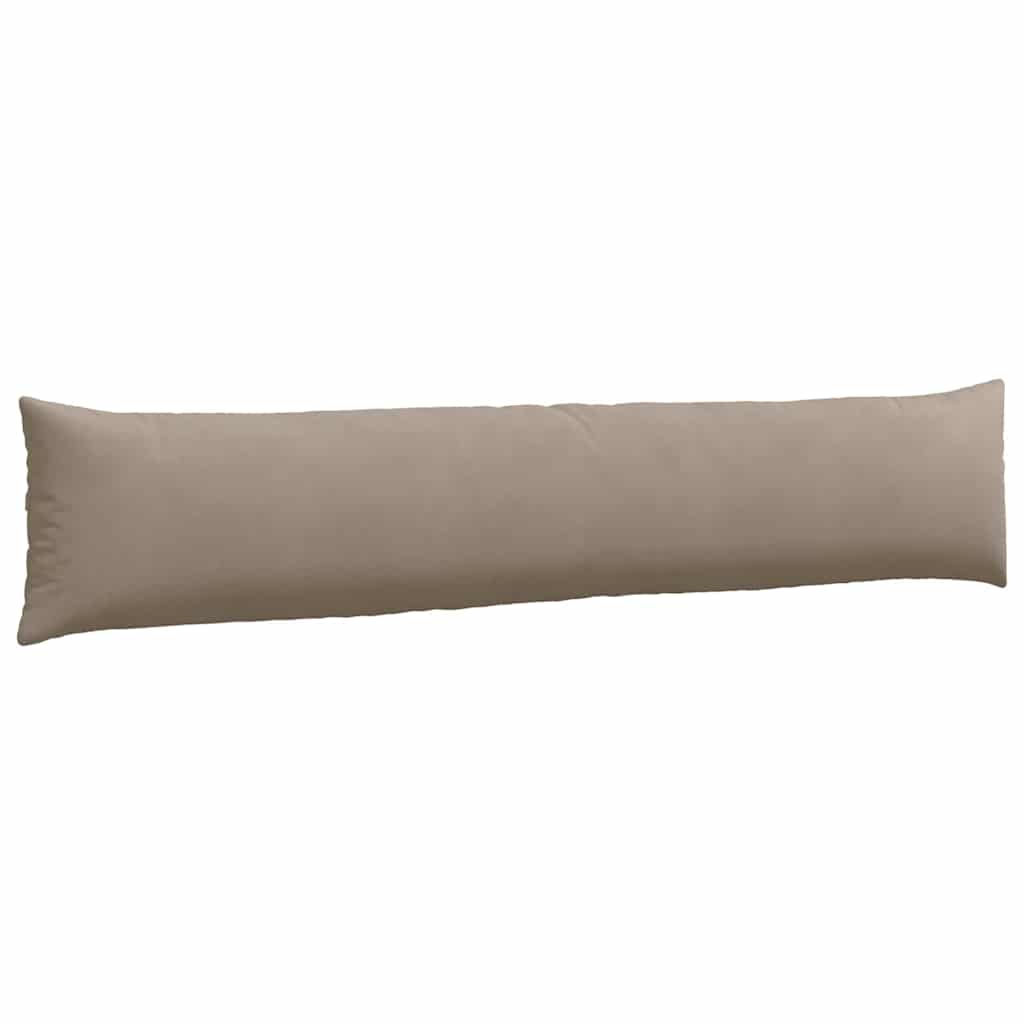 Kanapé párnák 2 pcs Tópszínű 200 x 40 cm szövet