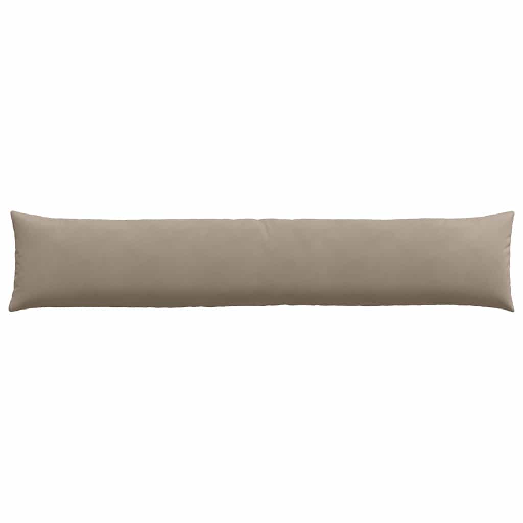 Kanapé párnák 2 pcs Tópszínű 200 x 40 cm szövet