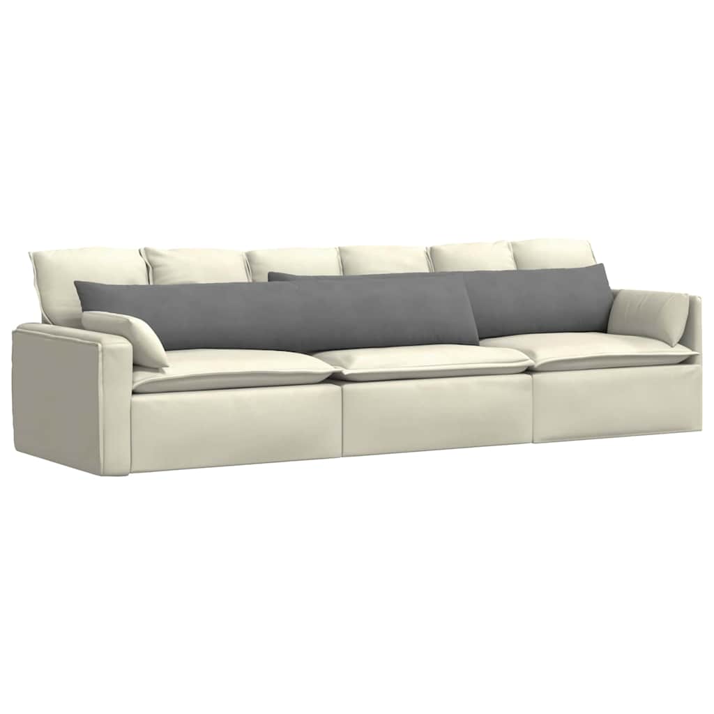 Kanapé párnák 2 pcs Sötétszürke 200 x 40 cm szövet