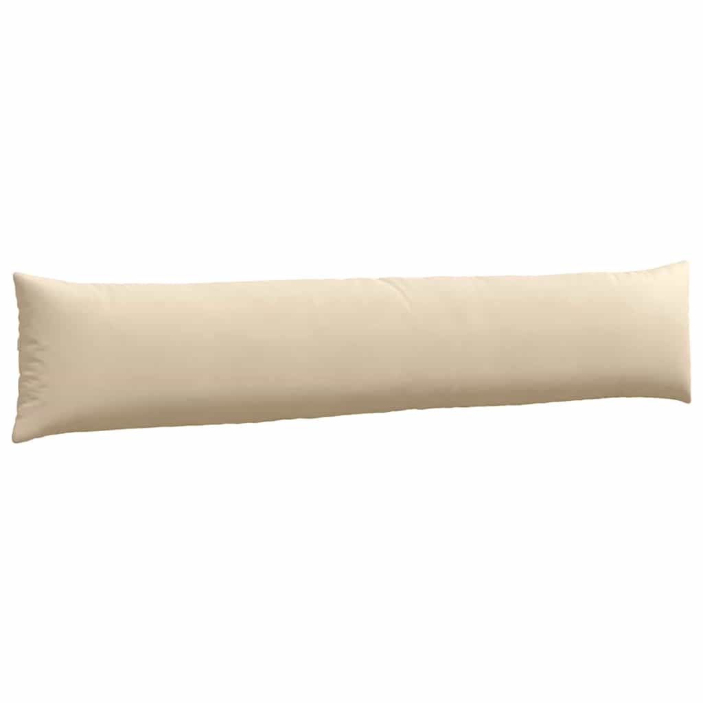 Kanapé párnák 2 pcs Krém 200 x 40 cm szövet