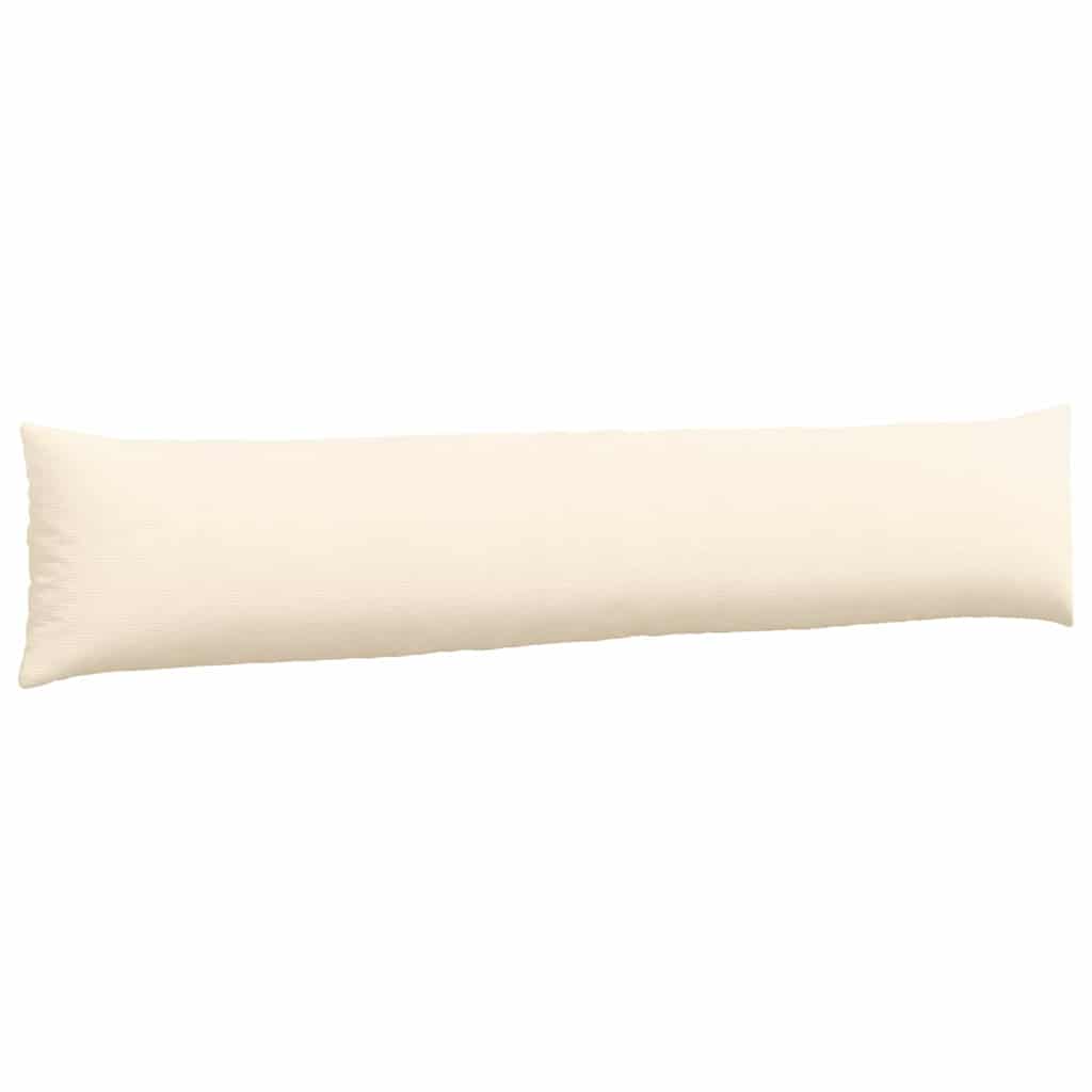Kanapé párnák 2 pcs Krém 200 x 40 cm Bársonyos szövet