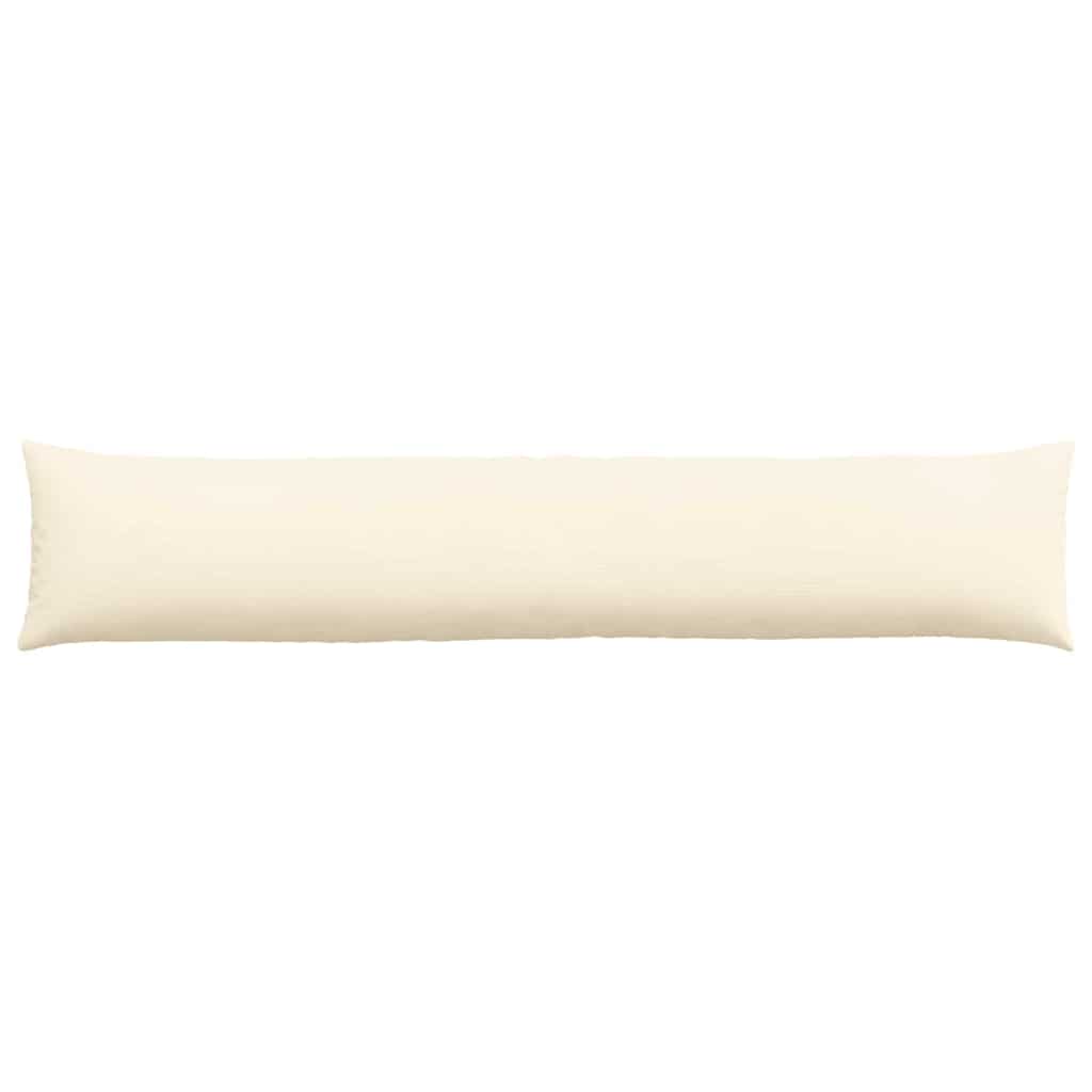 Kanapé párnák 2 pcs Krém 200 x 40 cm Bársonyos szövet