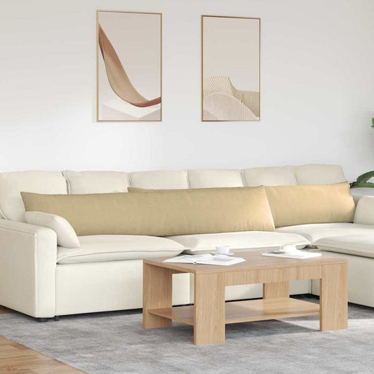 Kanapé párnák 2 pcs Szürke zöld 200 x 40 cm Bársonyos szövet