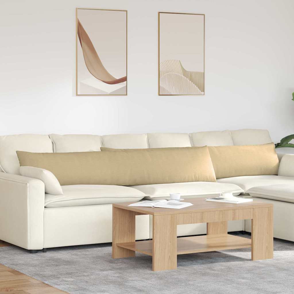 Kanapé párnák 2 pcs Szürke zöld 200 x 40 cm Bársonyos szövet
