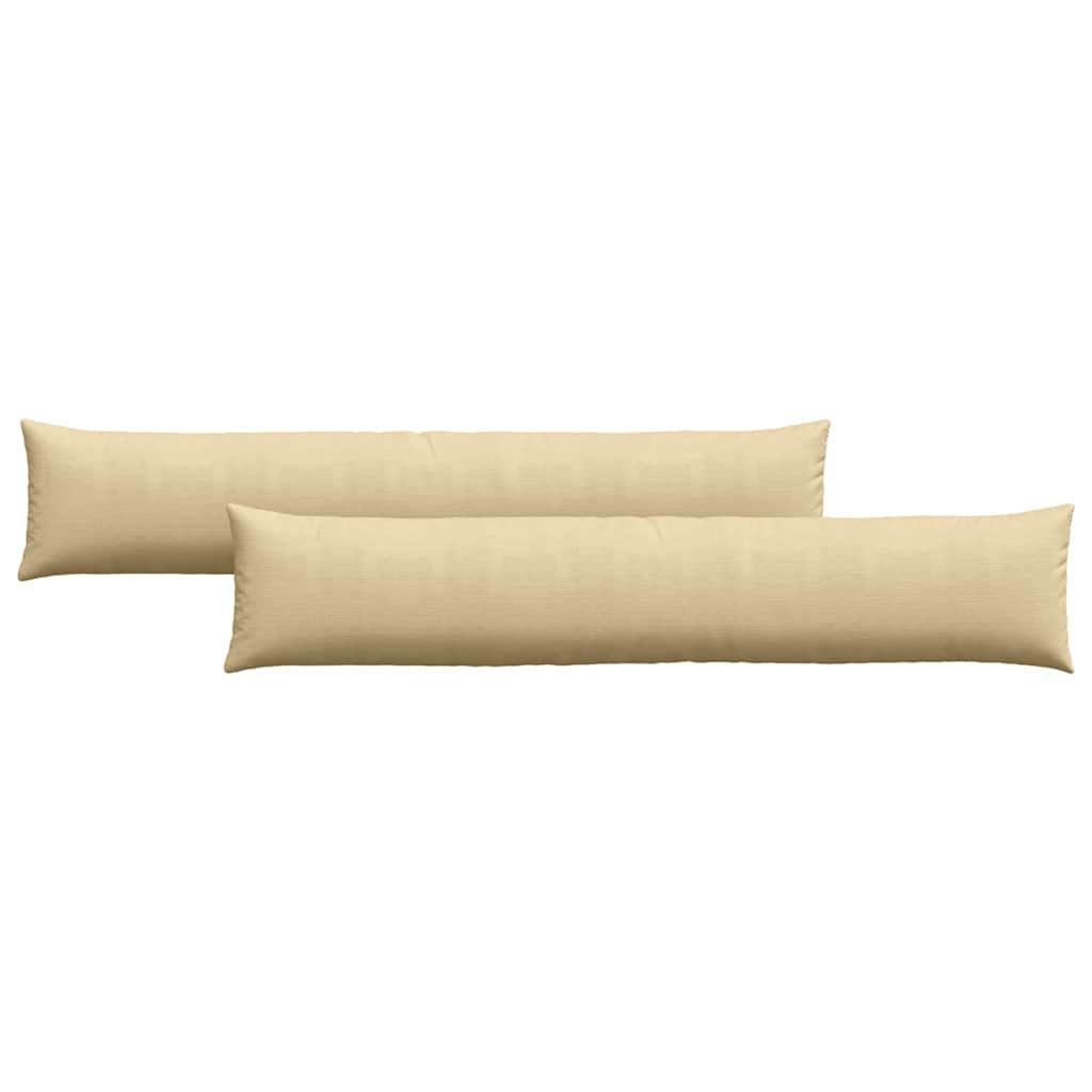 Kanapé párnák 2 pcs Szürke zöld 200 x 40 cm Bársonyos szövet