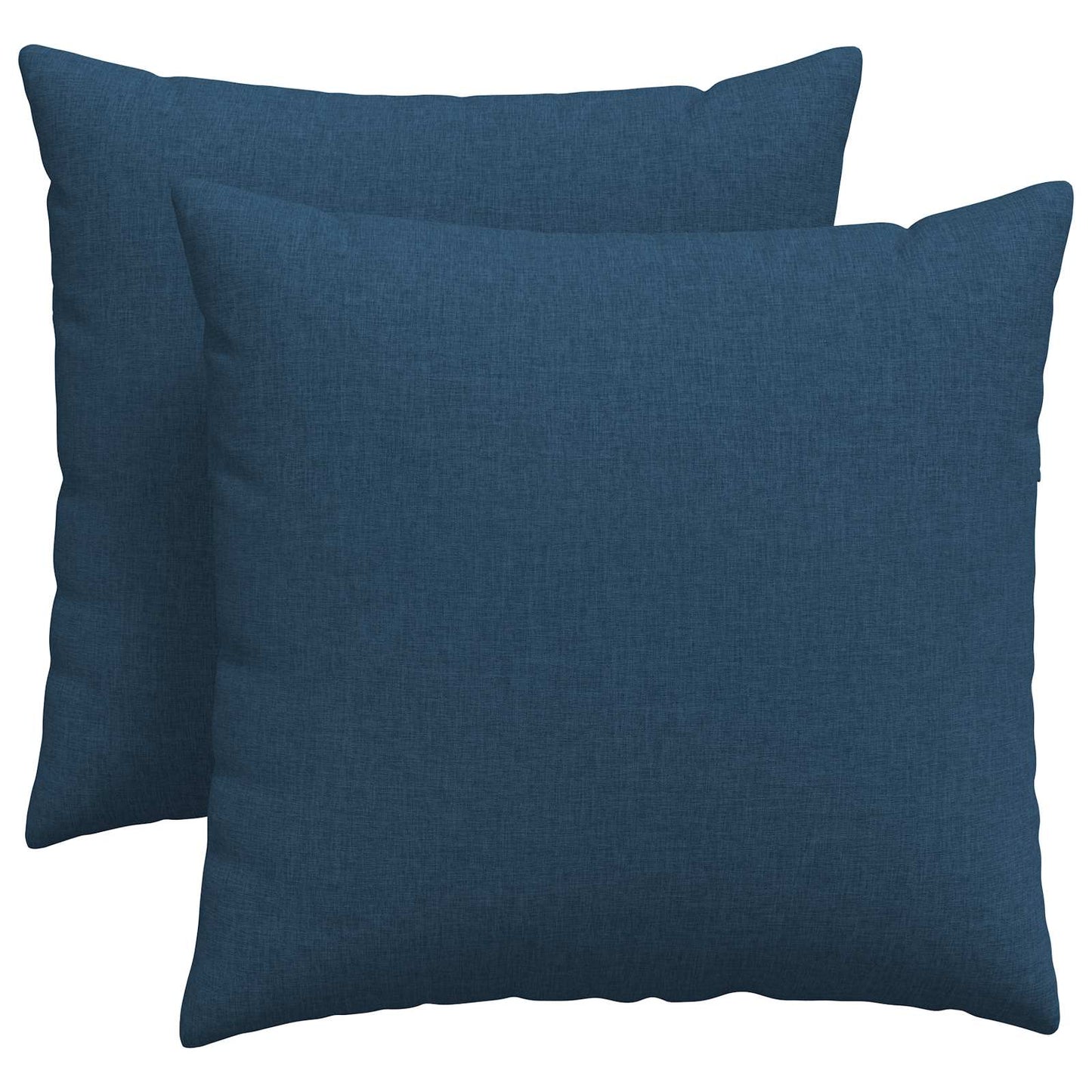 Kanapé párnák 2 pcs Kék 45 x 45 cm szövet