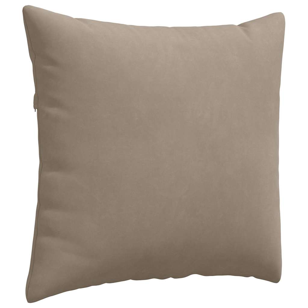 Kanapé párnák 2 pcs Tópszínű 45 x 45 cm szövet